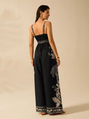 Macacão Feminino De Perna Larga Sofia