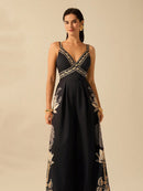 Macacão Feminino De Perna Larga Sofia