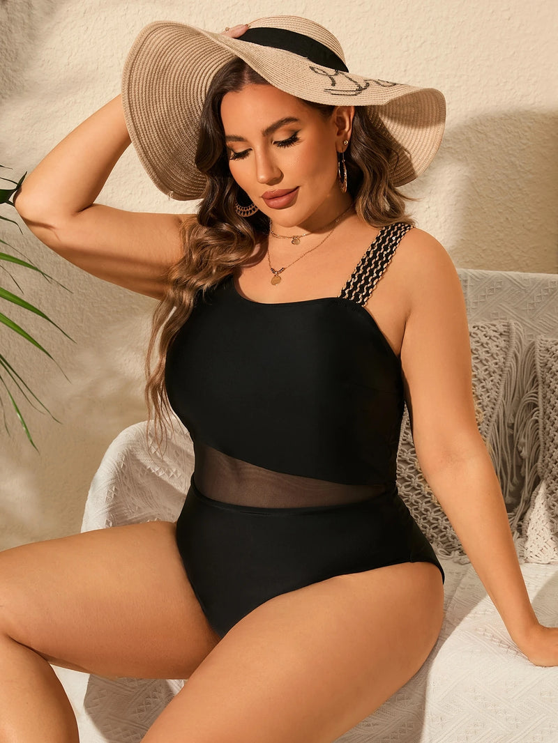 Maiô Britany. Plus Size. Flash