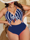 Maiô Feminino Decote em V Profundo Ajustável - Luena. Plus Size