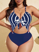 Maiô Feminino Decote em V Profundo Ajustável - Luena. Plus Size