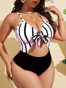 Maiô Feminino Decote em V Profundo Ajustável - Luena. Plus Size