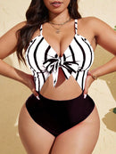 Maiô Feminino Decote em V Profundo Ajustável - Luena. Plus Size