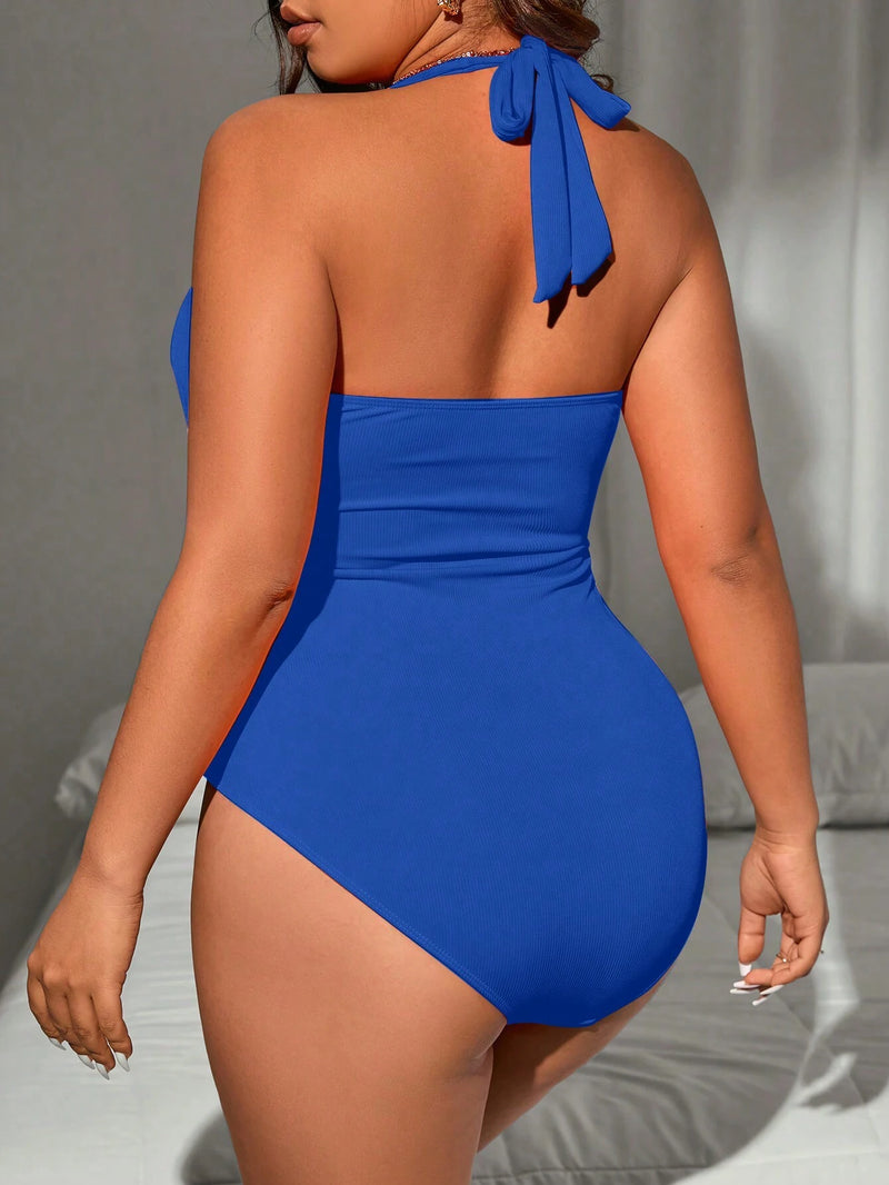Maiô Feminino  Sheila Plus Size. Flash