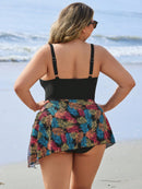 Maiô Feminino com Design de vestido - Wélika. Plus Size