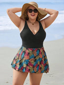 Maiô Feminino com Design de vestido - Wélika. Plus Size