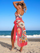 Maiô Feminino com Saída de Praia  em Tule - Filipa