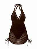 Maiô Feminino com design de Vestido Transparente - Celine