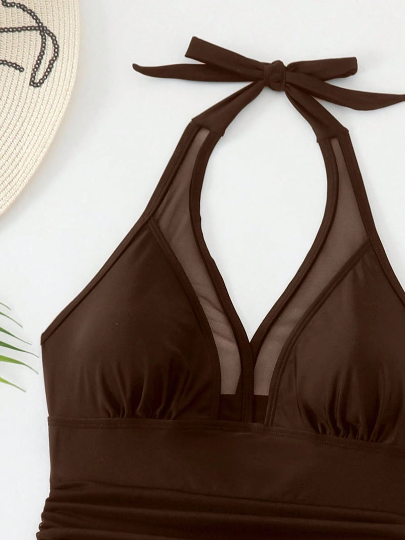 Maiô Feminino com design de Vestido Transparente - Celine