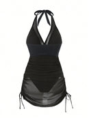 Maiô Feminino com design de Vestido Transparente - Celine