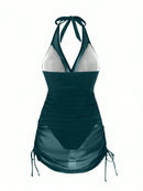 Maiô Feminino com design de Vestido Transparente - Celine