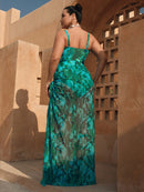 Maiô Feminino franzido com recorte - Mariany. Plus Size