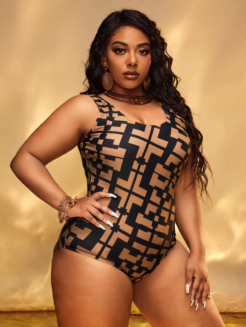 Maiô Melina. Plus Size. Flash