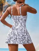 Maiô Tankini Feminino com Decote Redondo - Nadini