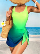 Maiô Tankini Feminino com Decote Redondo - Nadini