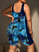 Maiô Feminino Tipo Macacão Anastacia Plus Size