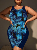 Maiô Feminino Tipo Macacão Anastacia Plus Size