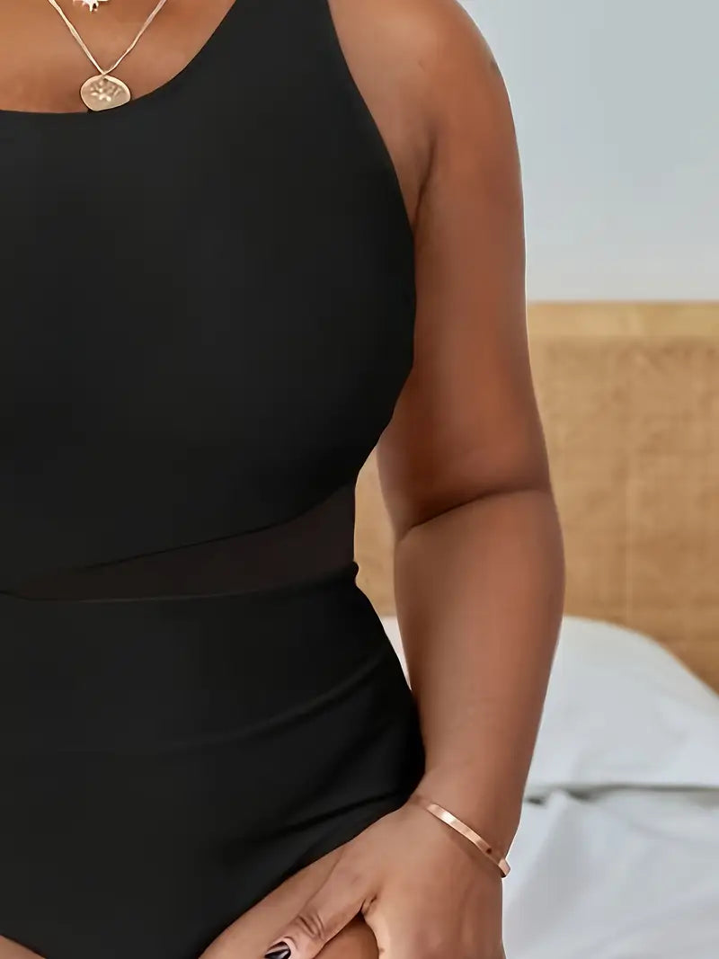 Maiô Feminino sem armação Gola Assimétrica Alanis. Plus Size. Flash