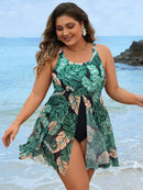 Maiô Feminino com Estampa Elegante e Design Leve - Larissa. Plus Size