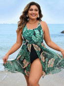 Maiô Feminino com Estampa Elegante e Design Leve - Larissa. Plus Size