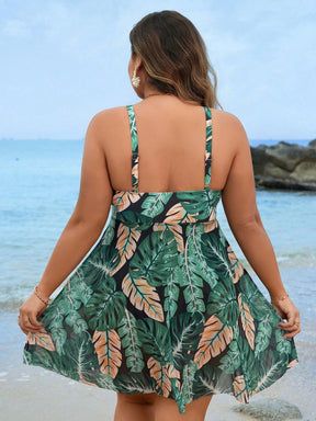 Maiô Feminino com Estampa Elegante e Design Leve - Larissa. Plus Size