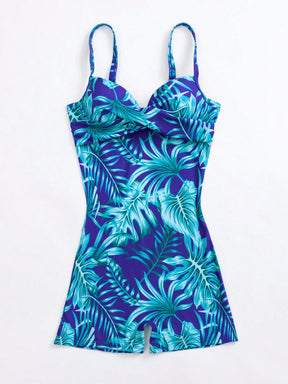 Maiô Feminino Estampado Tipo Short Leia
