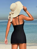 Maiô Feminino Tipo Vestido Com Nó Lateral Kaily