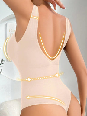 Modelador Feminino sem Costura com Controle de Barriga Com Fecho - Ilana