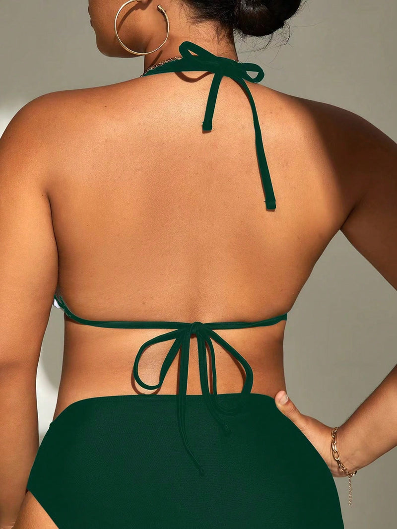 Monte Seu Biquini, Biquini  Superior Feminino Tipo Triângulo - Nayara. Plus Size