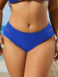 Monte Seu Biquini, Biquini inferior Feminino com Cote na lateral - Deliane. Plus Size