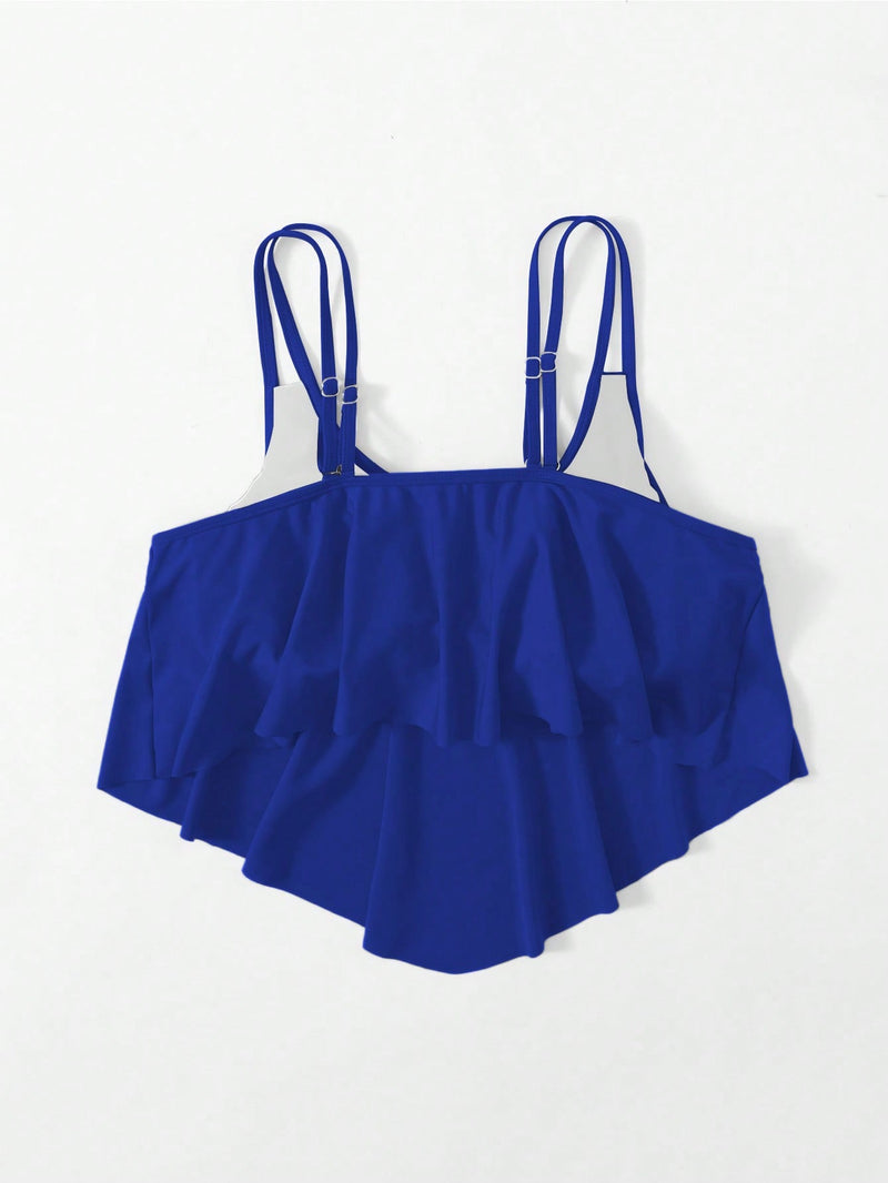 Monte Seu Biquini Top de Biquíni Feminino Altamente franzido - Lya. Plus Size