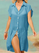 Quimono Feminino Leve Com Botões Frontais Diva