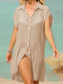 Quimono Feminino Leve Com Botões Frontais Diva