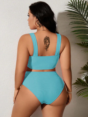 Biquíni Feminio Peça Em V Marieli Plus Size