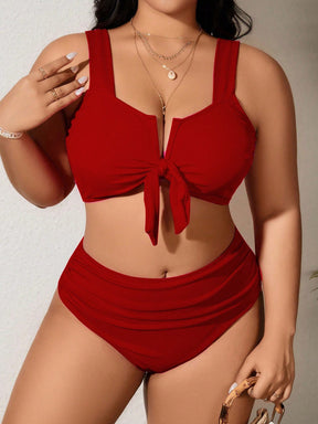 Biquíni Feminio Peça Em V Marieli Plus Size