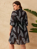 Quimono Feminino com Regulagem na cintura - Lina. Plus Size