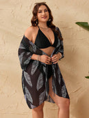 Quimono Feminino com Regulagem na cintura - Lina. Plus Size