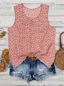 Regata com Estampa Floral Delicada - Clementine. Plus Size