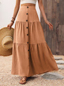 Saia Feminina Com Botão Giovanna