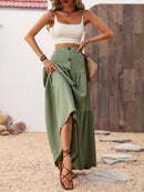 Saia Feminina Com Botão Giovanna