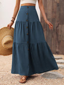 Saia Feminina Com Botão Giovanna