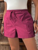 Short Feminino com Cintura Elástica e Cordão - Belle. Plus Size