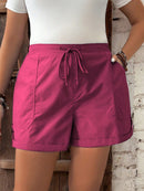 Short Feminino com Cintura Elástica e Cordão - Belle. Plus Size