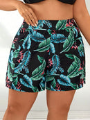 Short Feminino de praia com bolso - Valentina. Plus Size