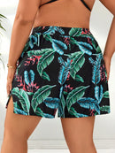 Short Feminino de praia com bolso - Valentina. Plus Size