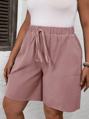 Short Simple Feminino Cintura Elástica Andreia  Plus Size