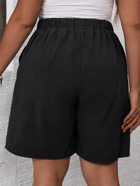 Short Simple Feminino Cintura Elástica Andreia  Plus Size