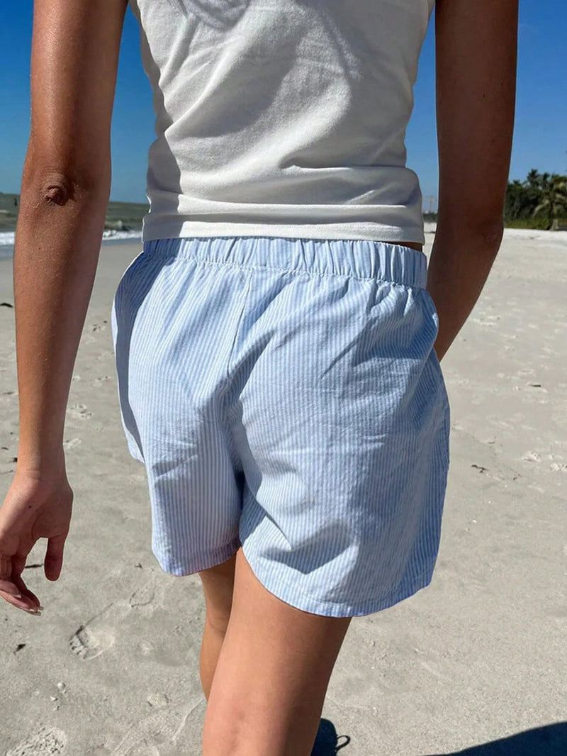 Short Feminino Listrado Paloma