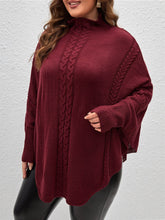 Suéter Feminina Casual em tricô Sayuri. Plus Size