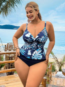 Tankini Feminino Com Detalhe Franzido - Quezia. Plus Size